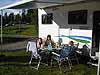 Aftensmad på campingpladsen - Årjäng